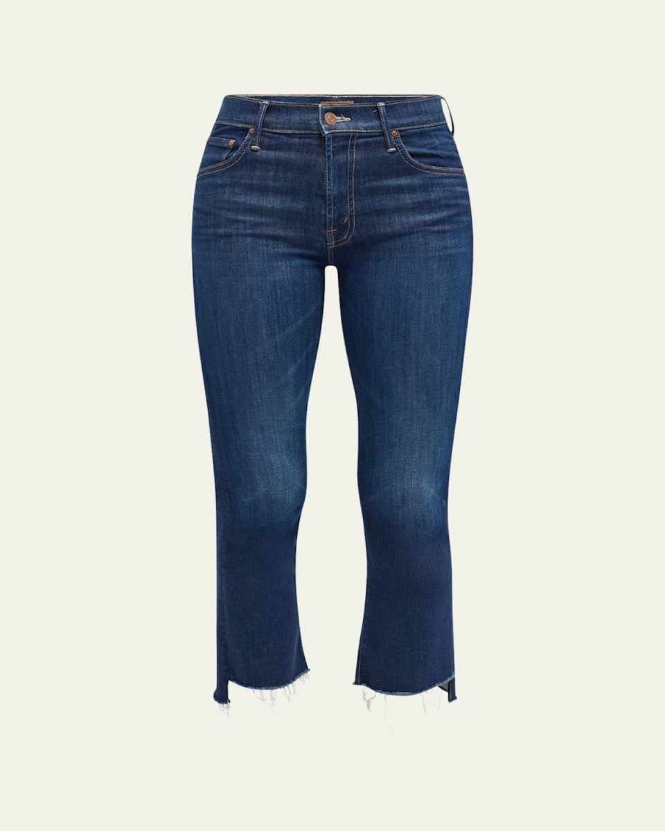 Lil' Insider Crop Step Fray Jeans